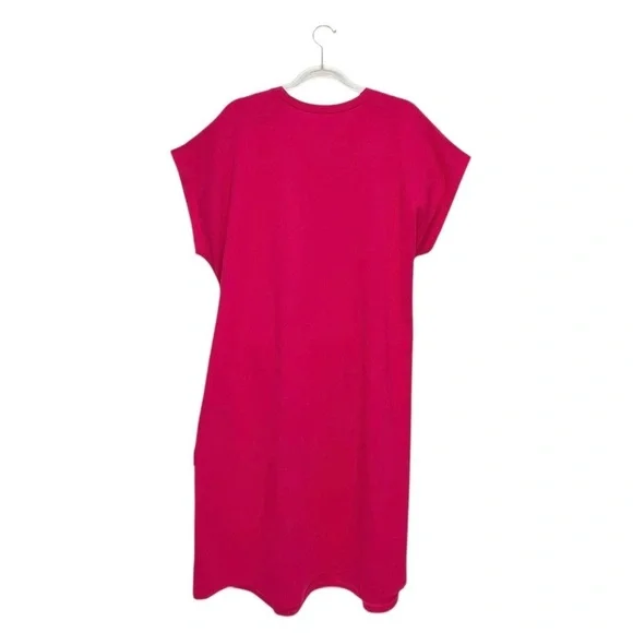 Universal Standard Misa T-Shirt Jersey Dress Size M = 2X Cerise Pink New  NWT - threedaughtersproperties.com